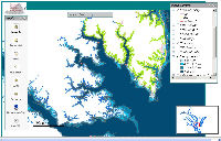 GIS tool screen
