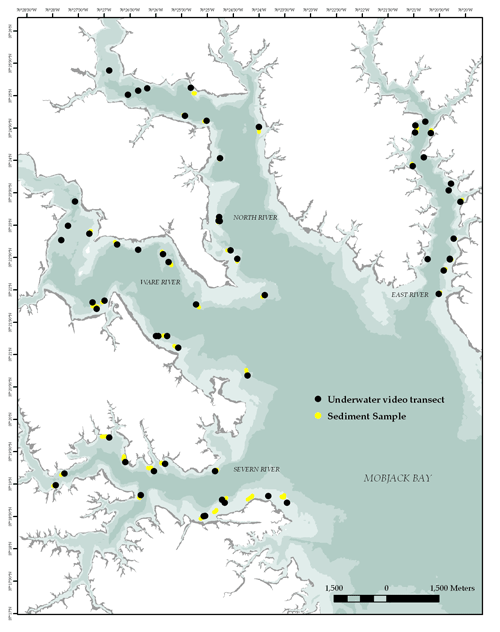 video locator map - Mobjack Bay